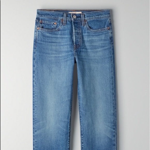 Levi’s-wedgie straight jeans - Picture 3 of 8